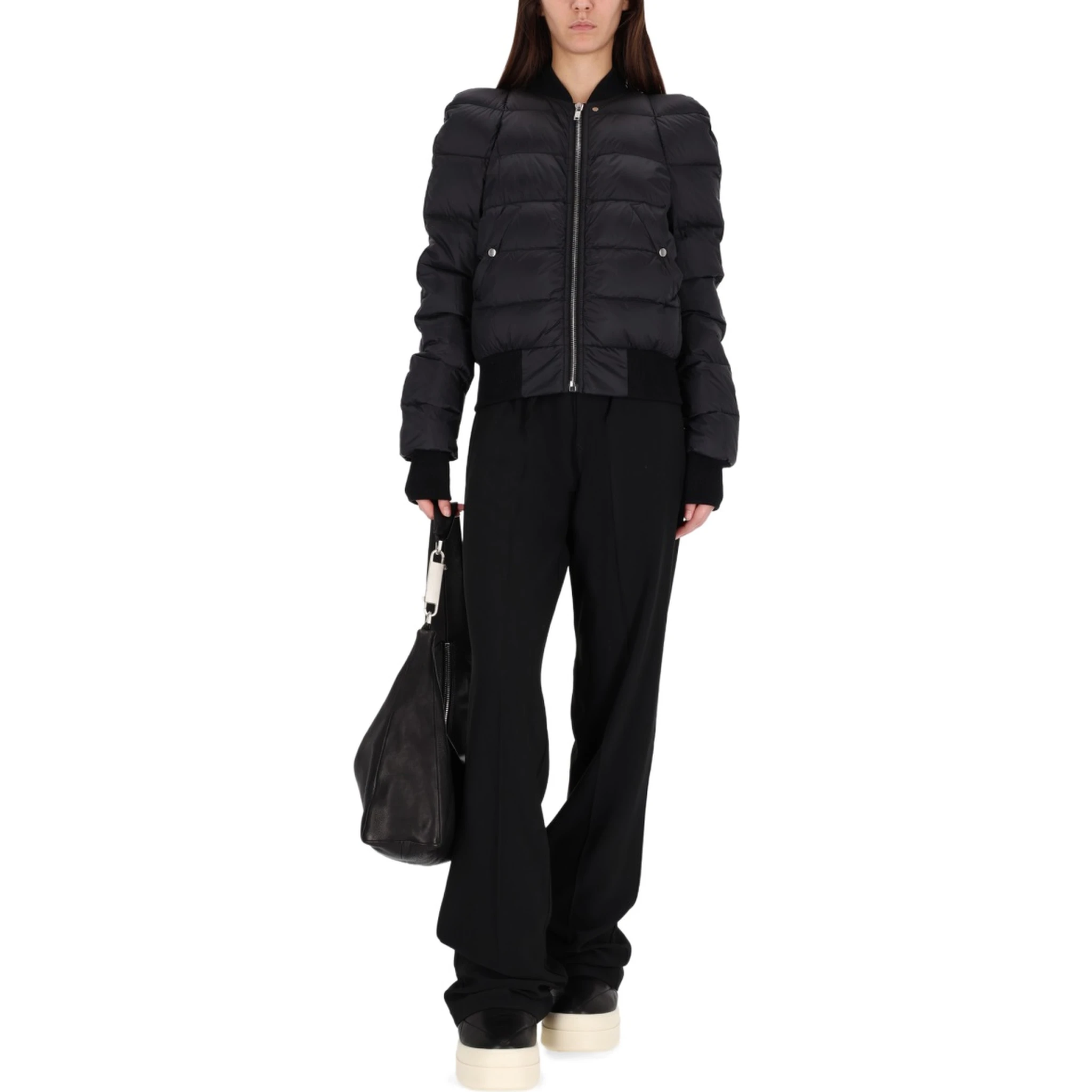 "COMFORTER" DOWN BOMBER JACKET