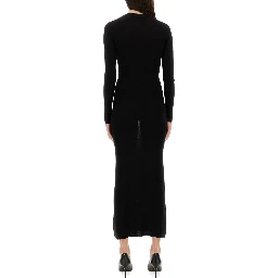 WOOL DRESS WITH BUTTONS