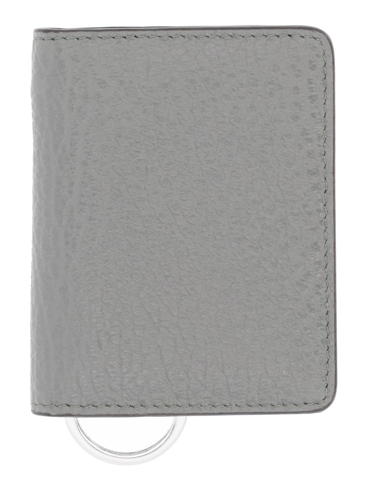 "FOUR STITCHES" CARD HOLDER WITH KEY RING alternative