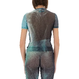 "WATER" MESH T-SHIRT