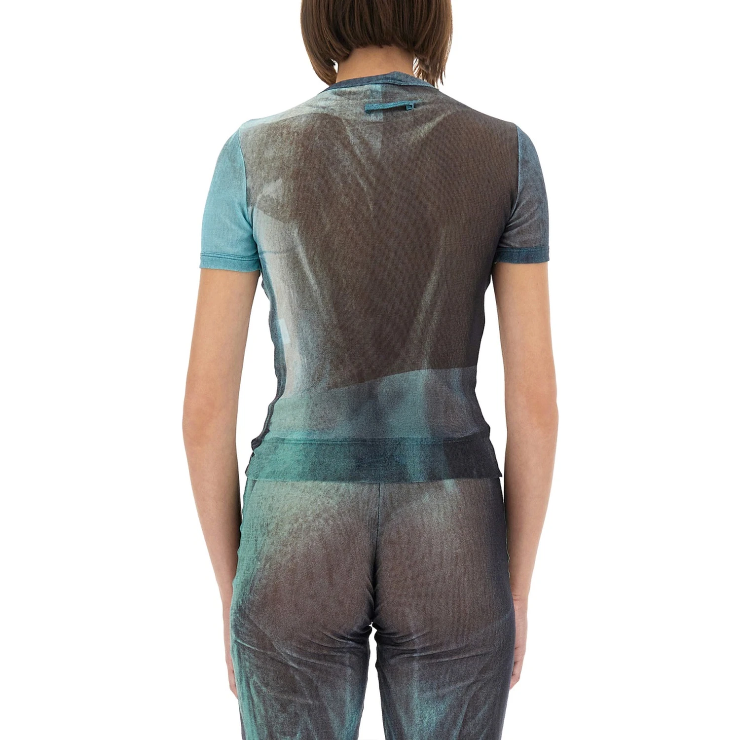 "WATER" MESH T-SHIRT