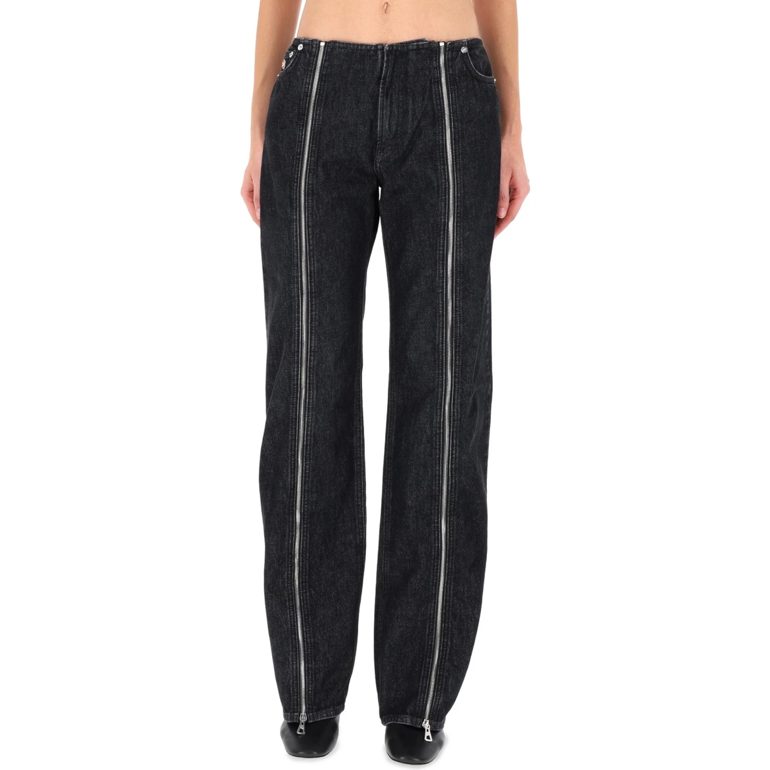 DOUBLE ZIPPER PANTS