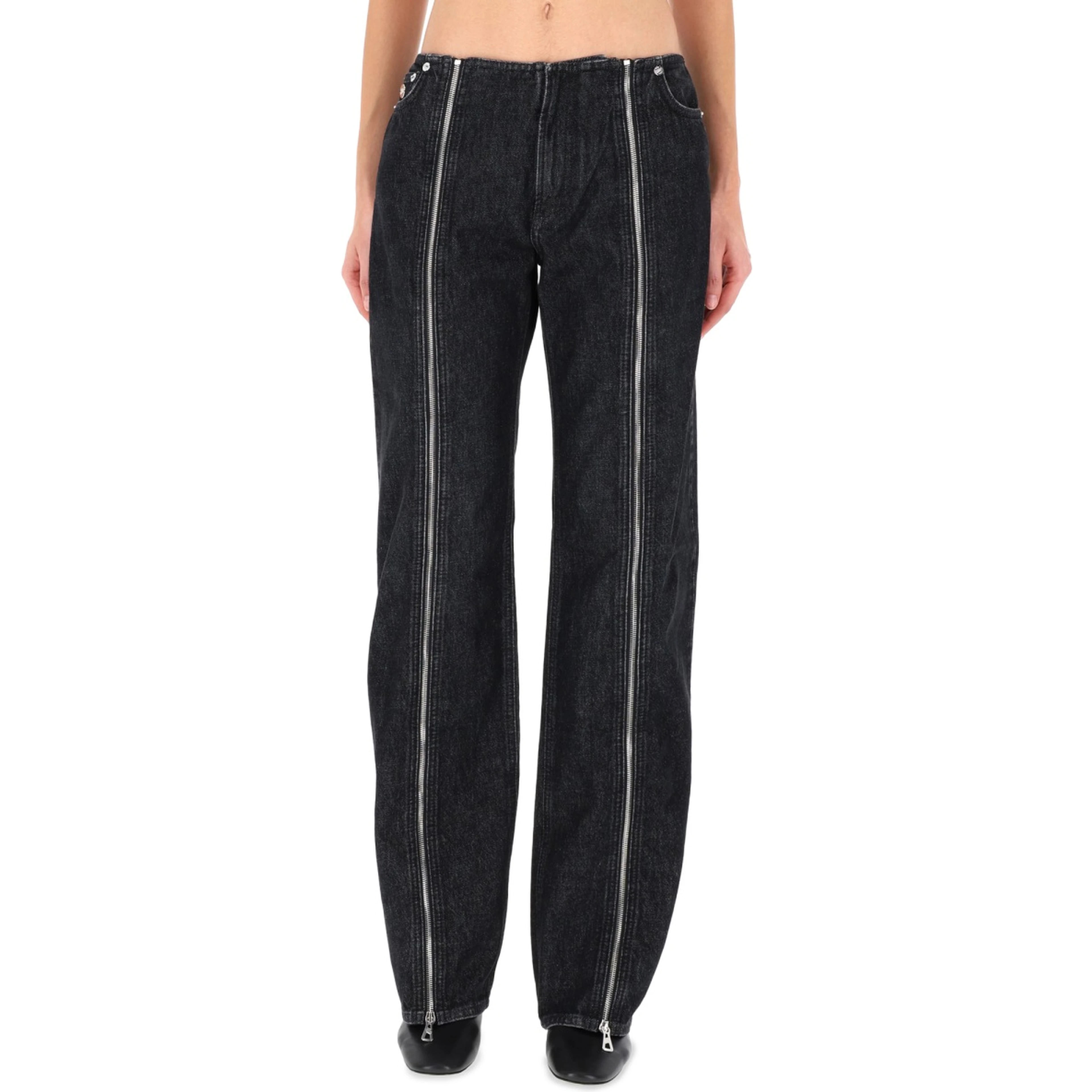 DOUBLE ZIPPER PANTS