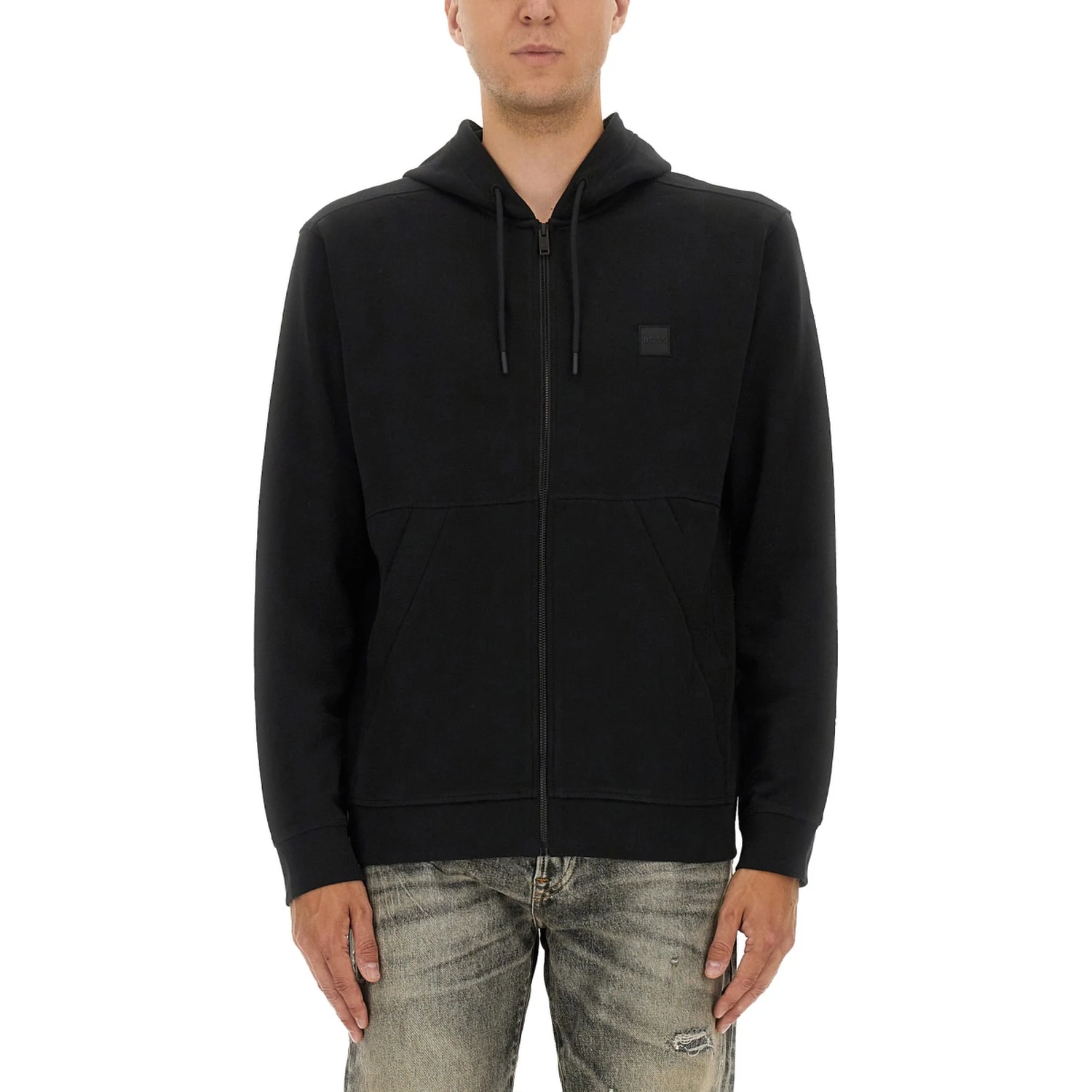 COTTON SWEATSHIRT WITH LOGO
