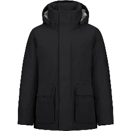 "CRINKLE METALLIC" PARKA