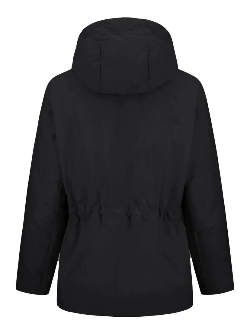 "CRINKLE METALLIC" PARKA