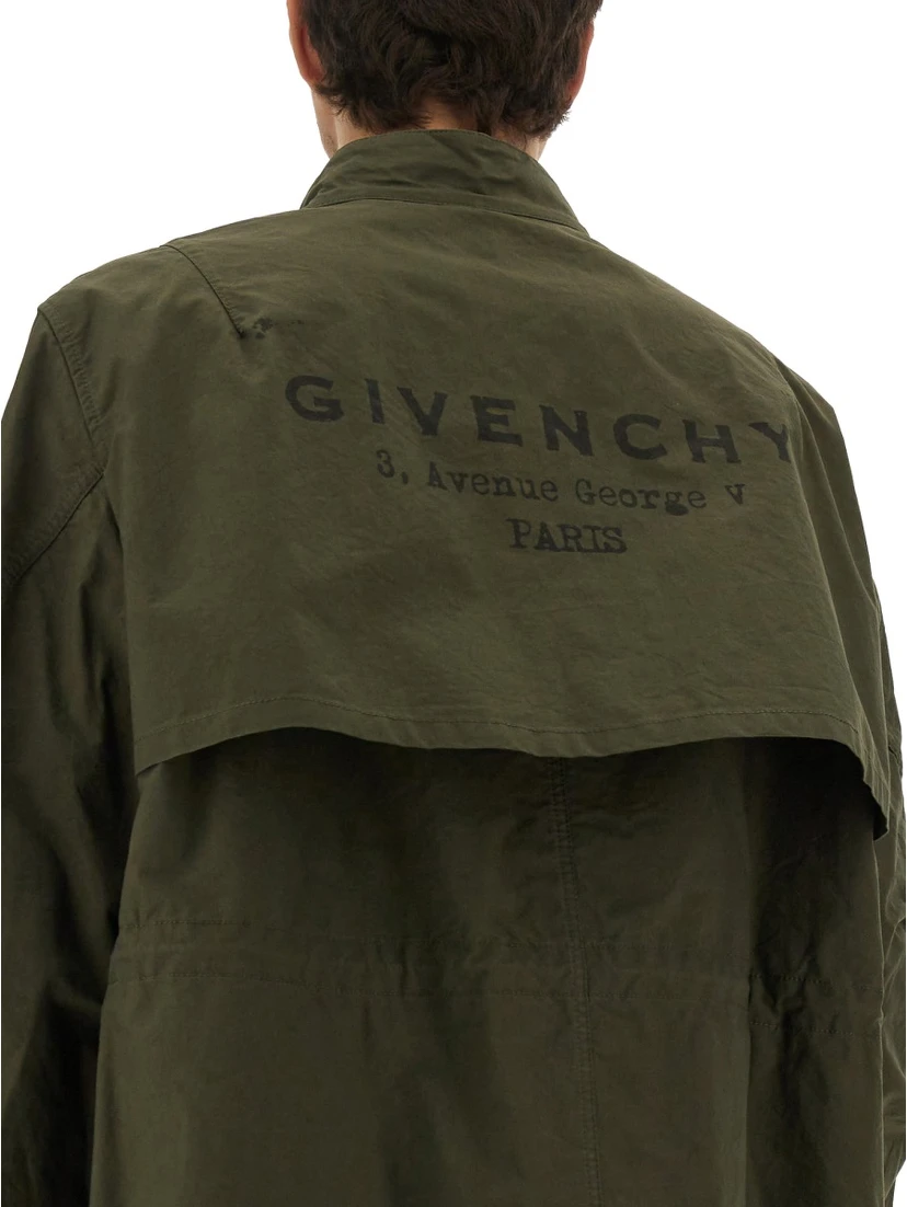 PARKA WITH LOGO