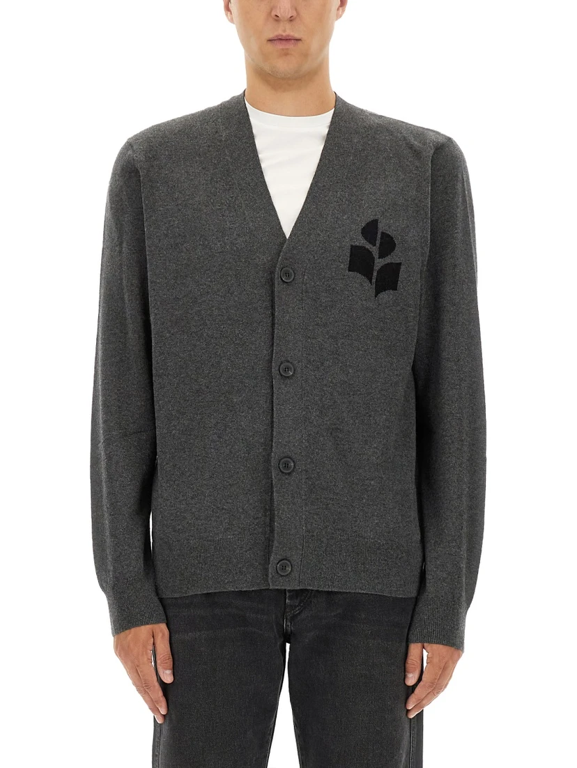 CARDIGAN WITH LOGO