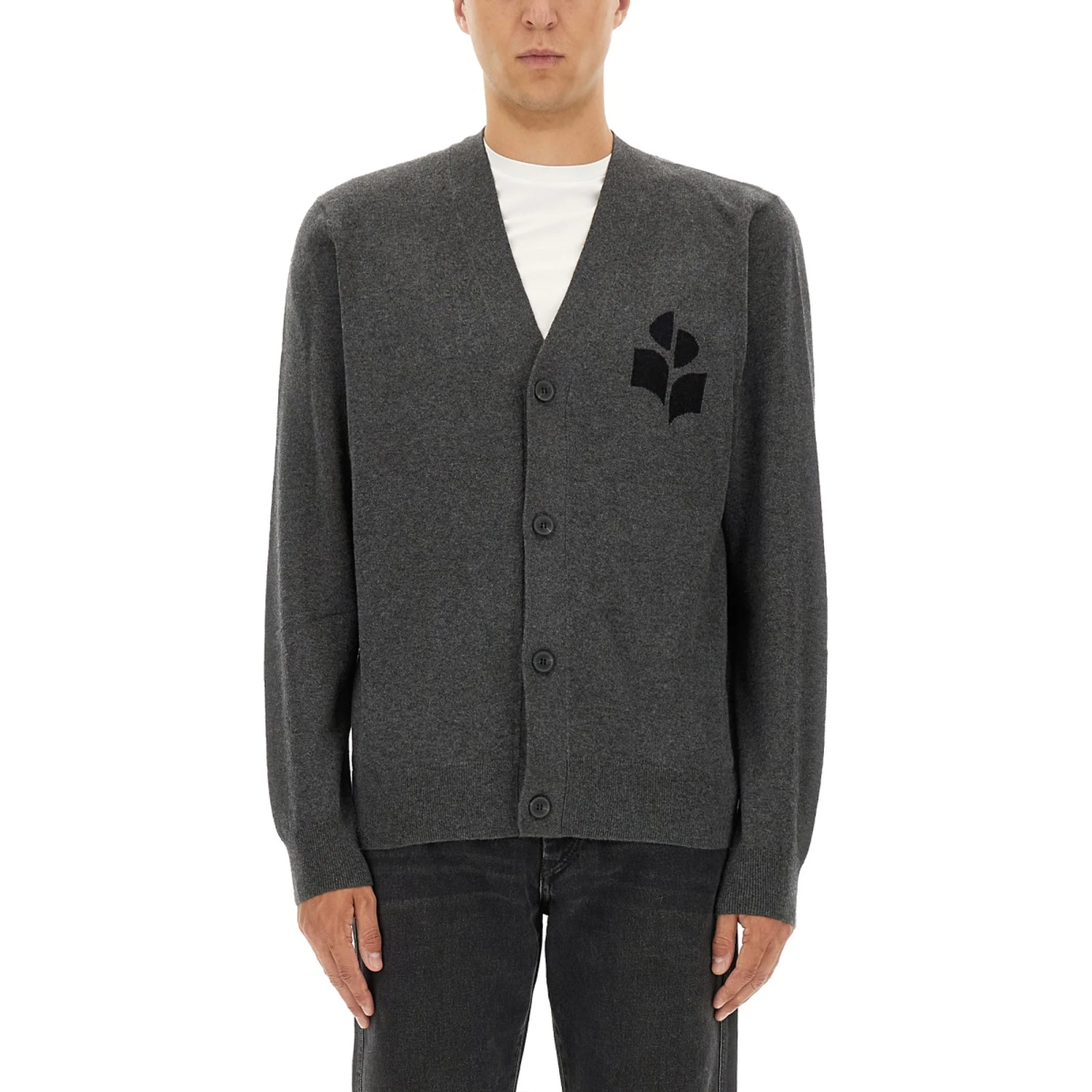 CARDIGAN WITH LOGO