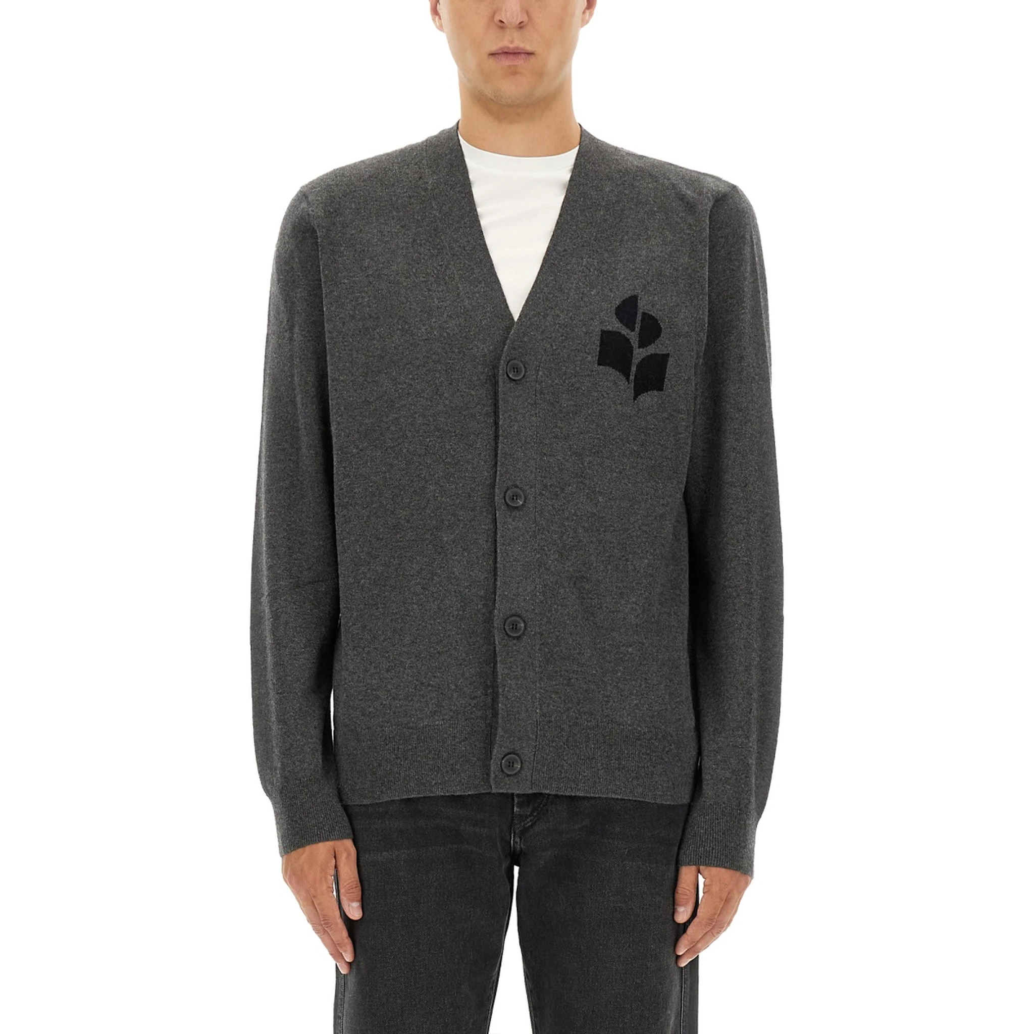 CARDIGAN WITH LOGO