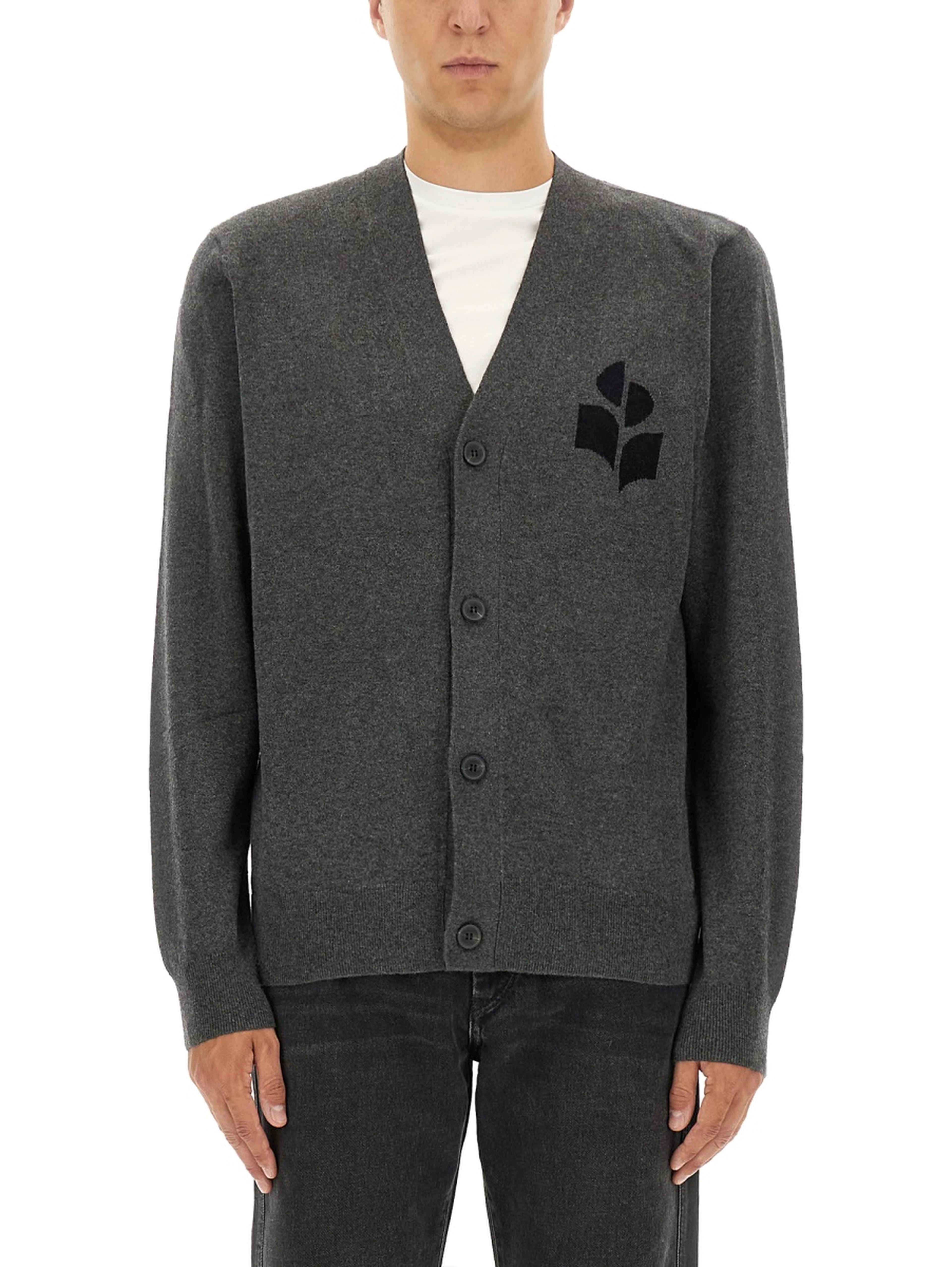 CARDIGAN WITH LOGO