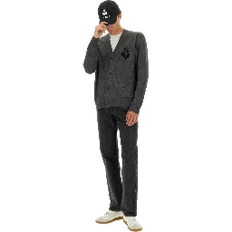 CARDIGAN WITH LOGO