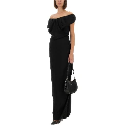 "GINNIE AMBER" LONG DRESS