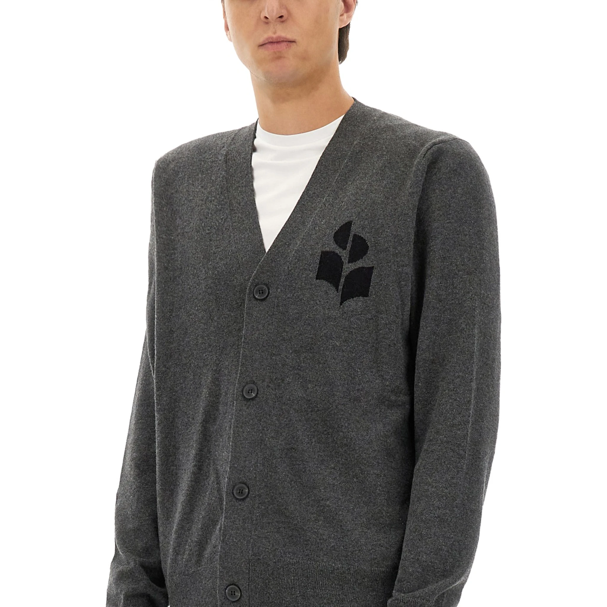 CARDIGAN WITH LOGO