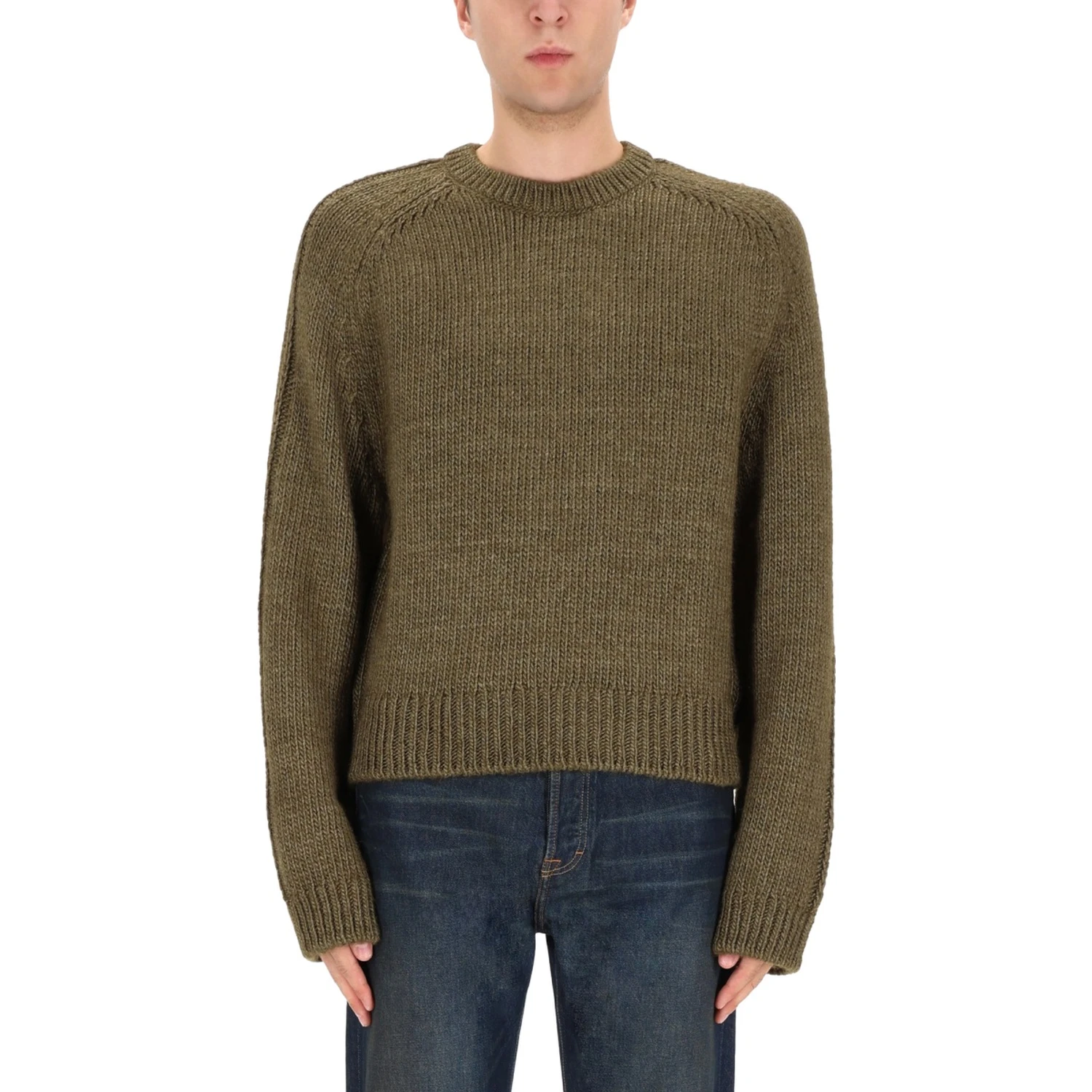 "TRUE ROUNDNECK" SWEATER