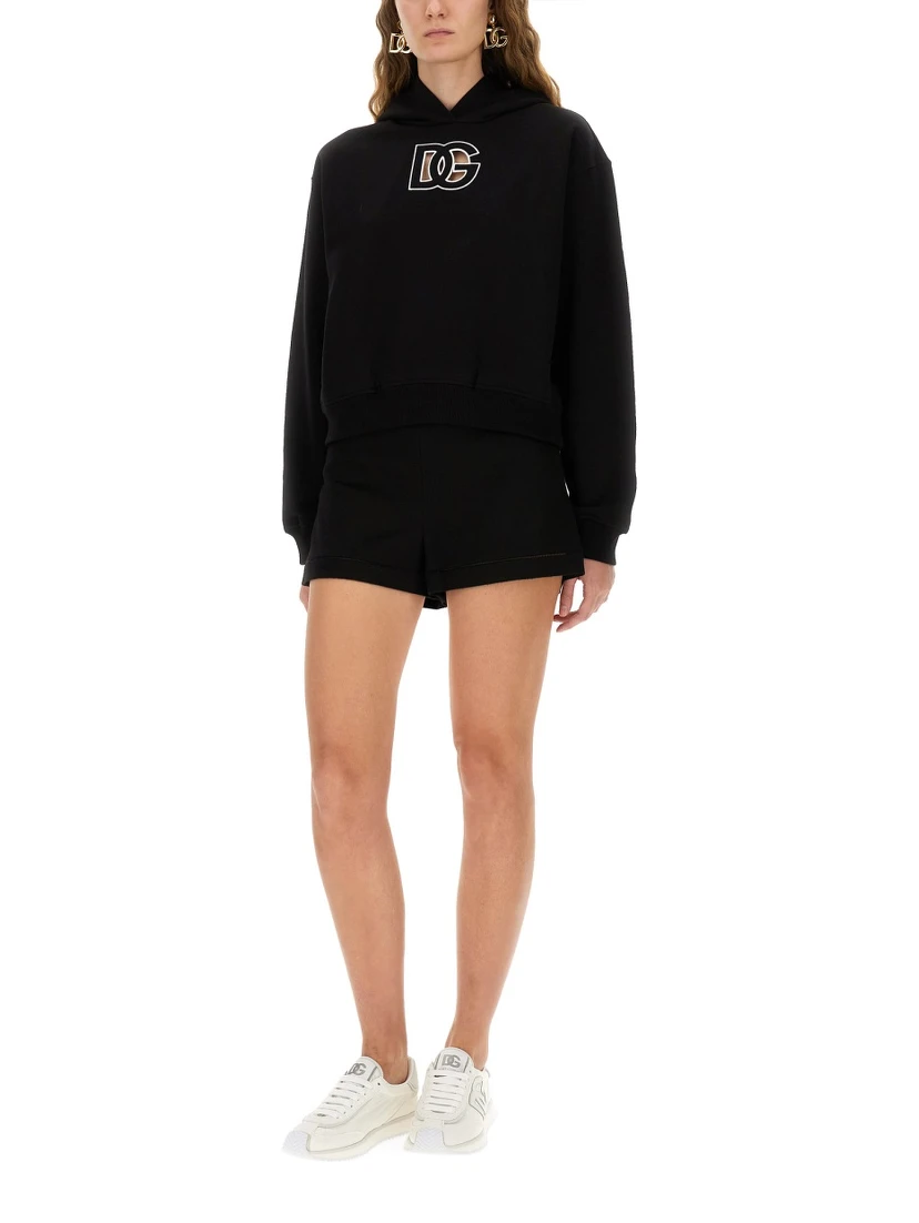 SWEATSHIRT WITH DG EMBROIDERY