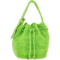 "T MONOGRAM" MINI BUCKET BAG