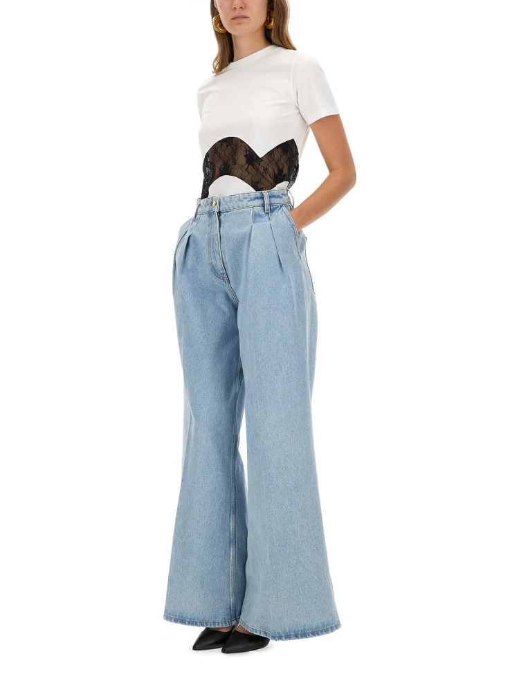 JERSEY T-SHIRT WITH LACE INSERT alternative