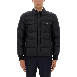 "TECHNO SATIN" PADDED JACKET