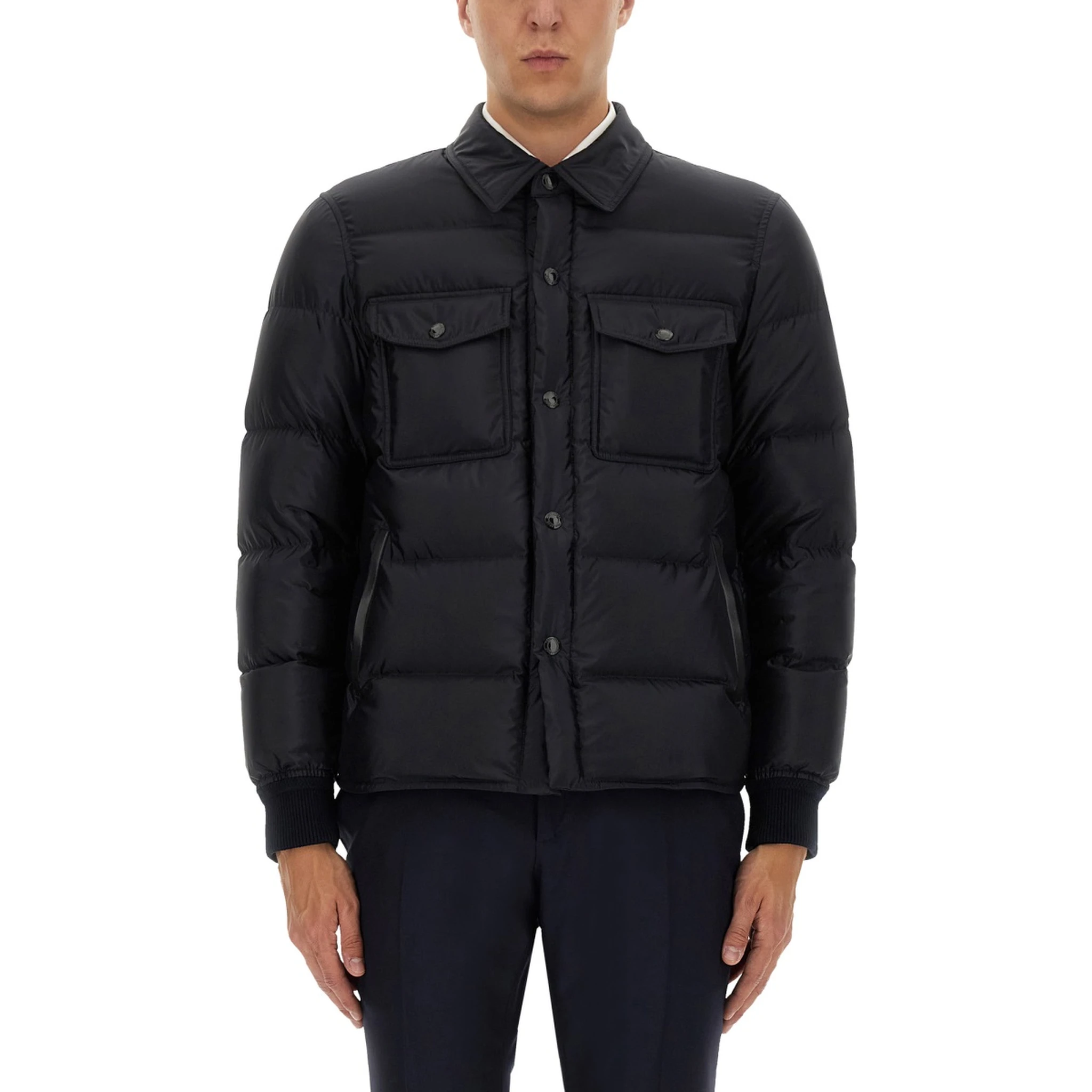 "TECHNO SATIN" PADDED JACKET