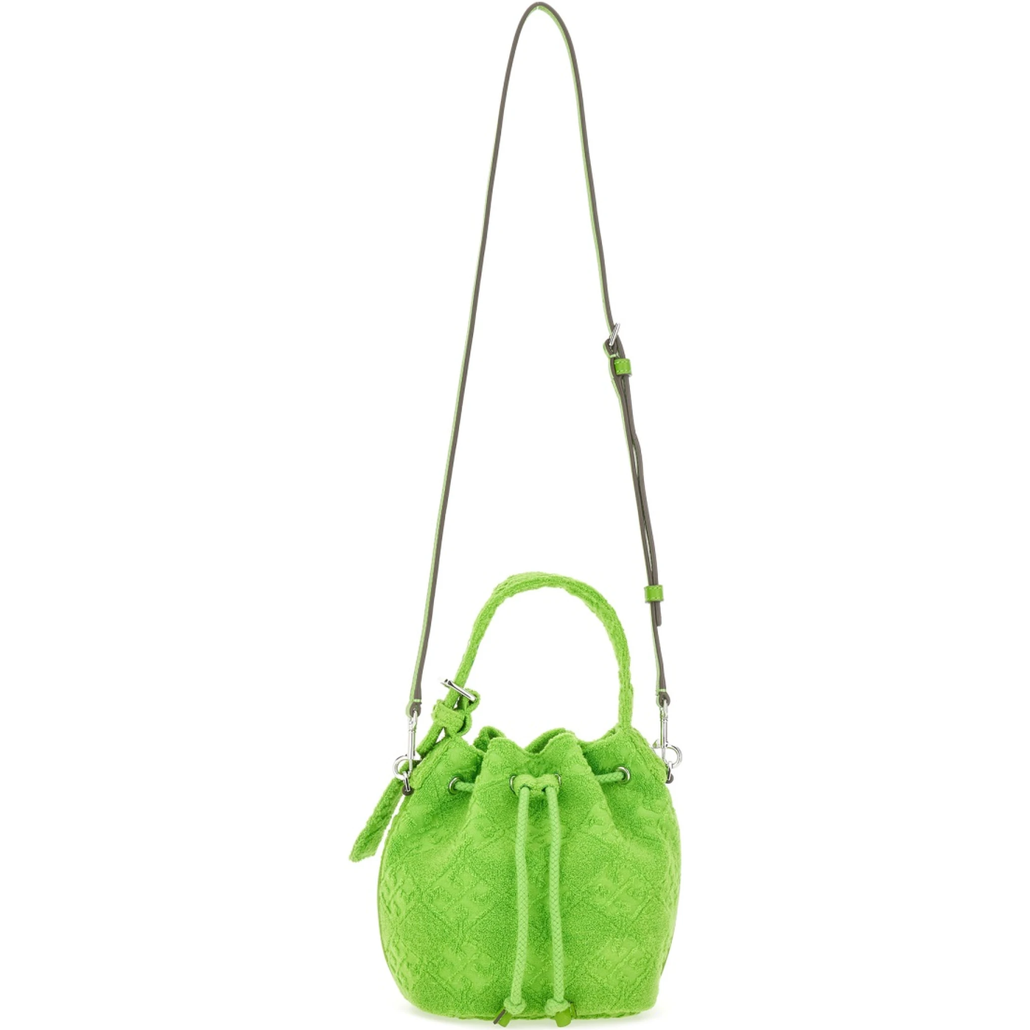 "T MONOGRAM" MINI BUCKET BAG