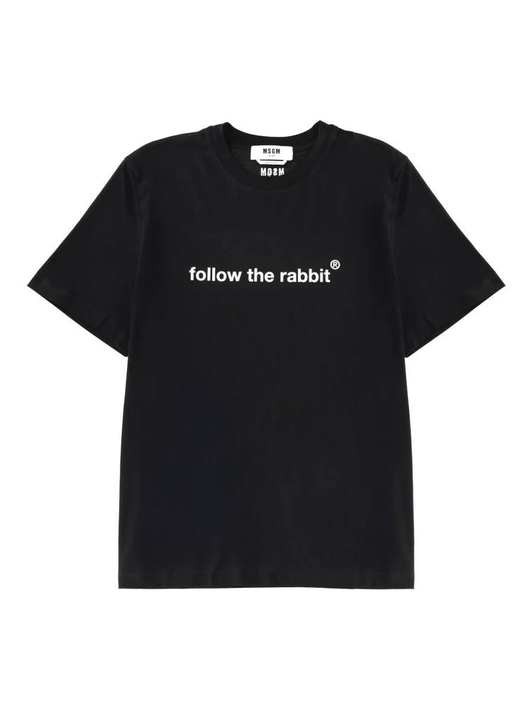 "FOLLOW THE RABBIT" T-SHIRT