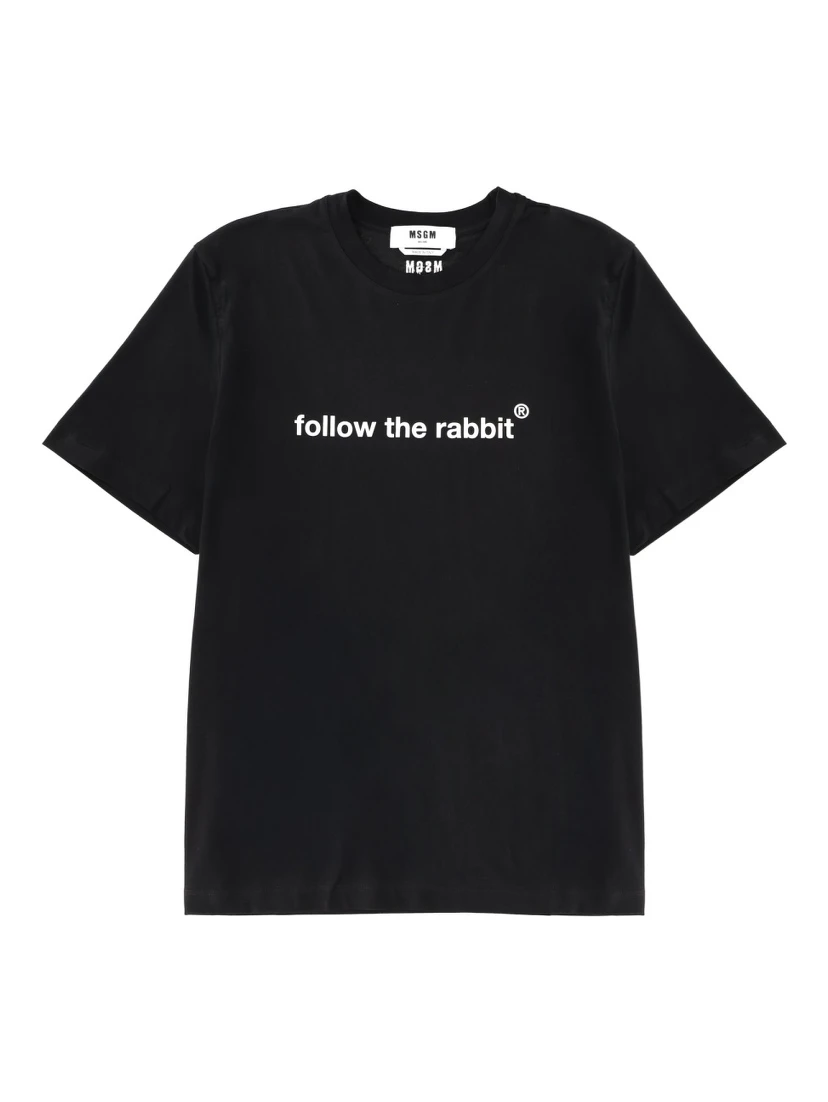 "FOLLOW THE RABBIT" T-SHIRT