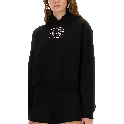 SWEATSHIRT WITH DG EMBROIDERY