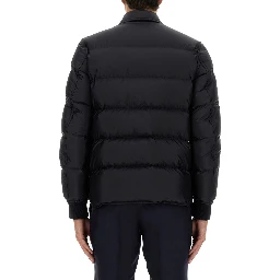 "TECHNO SATIN" PADDED JACKET