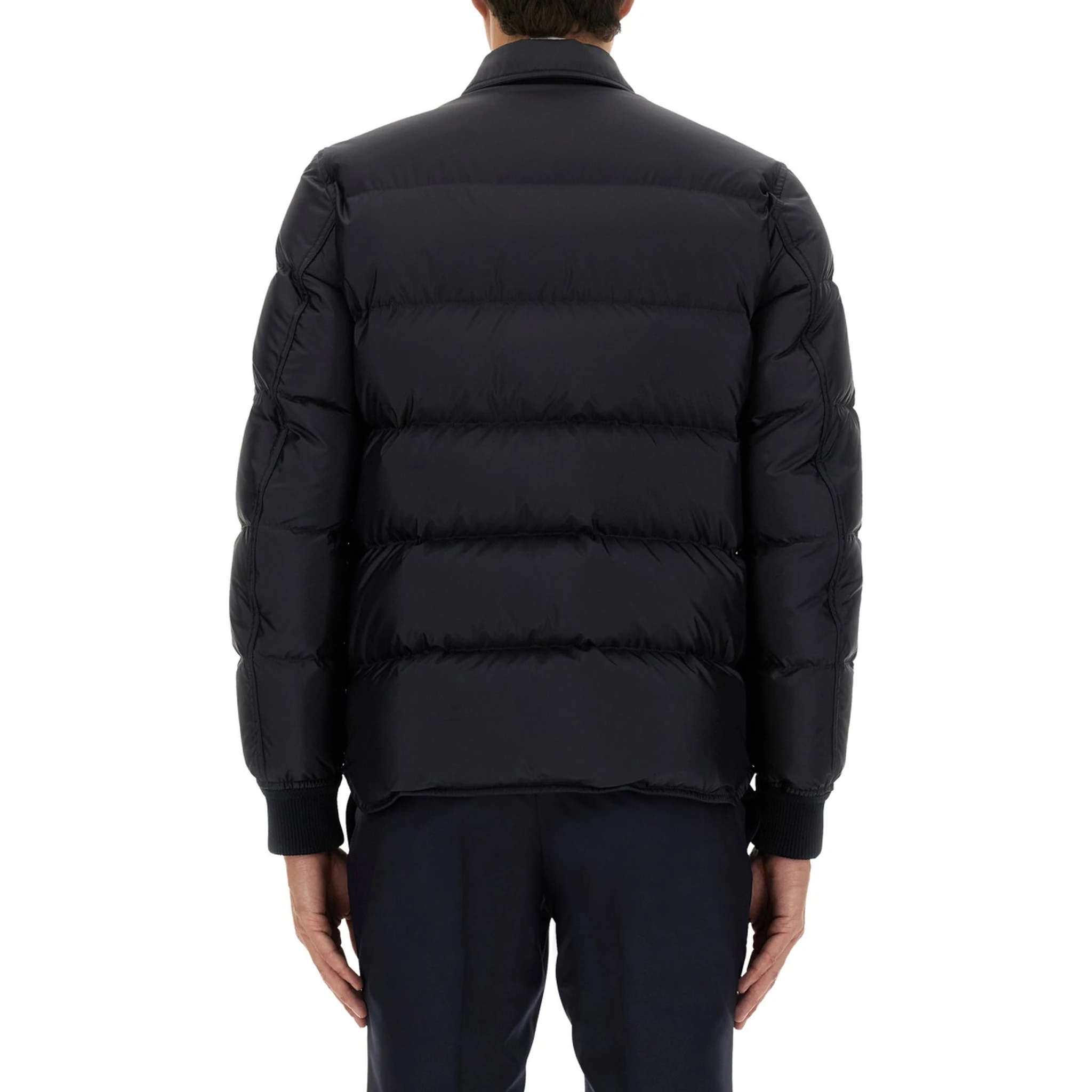 "TECHNO SATIN" PADDED JACKET