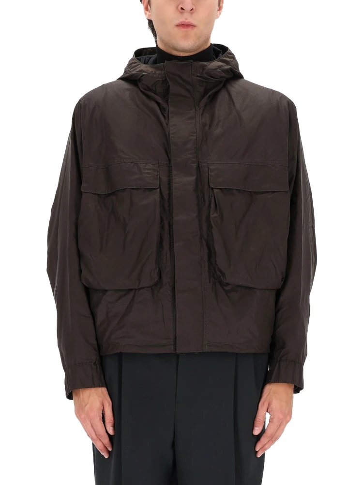 SHORT RAIN PARKA