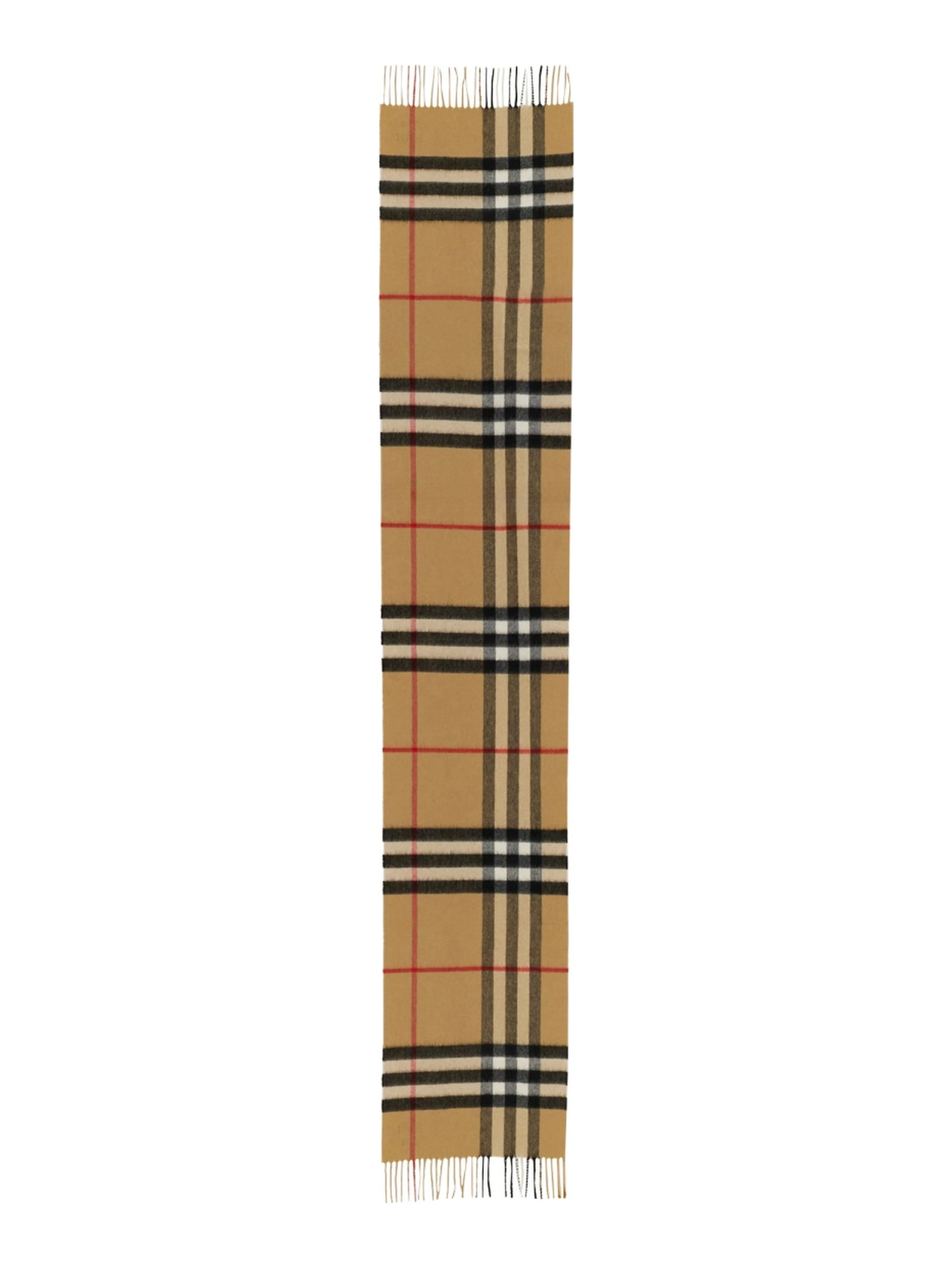 CASHMERE CHECK SCARF