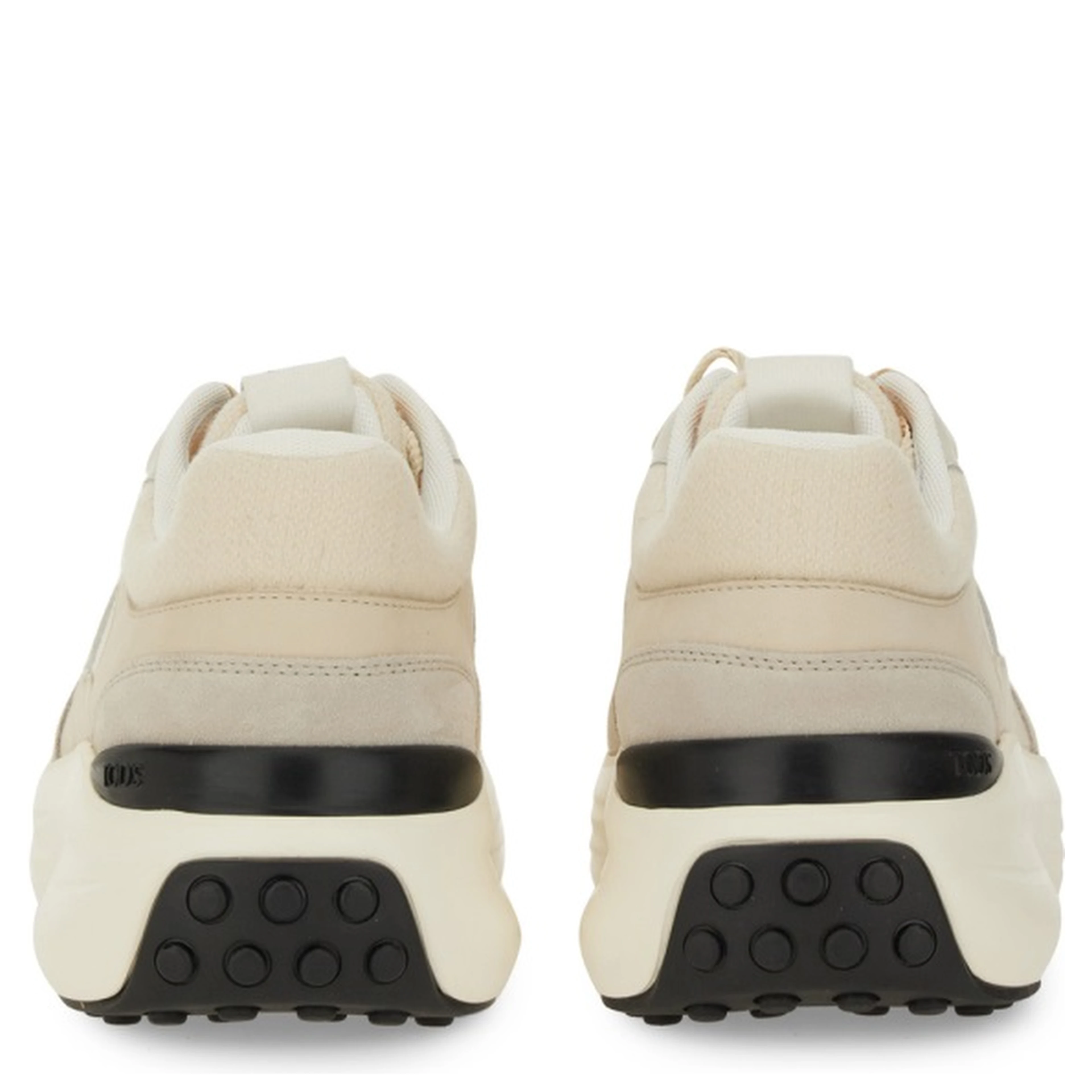 FABRIC AND SUEDE SNEAKER