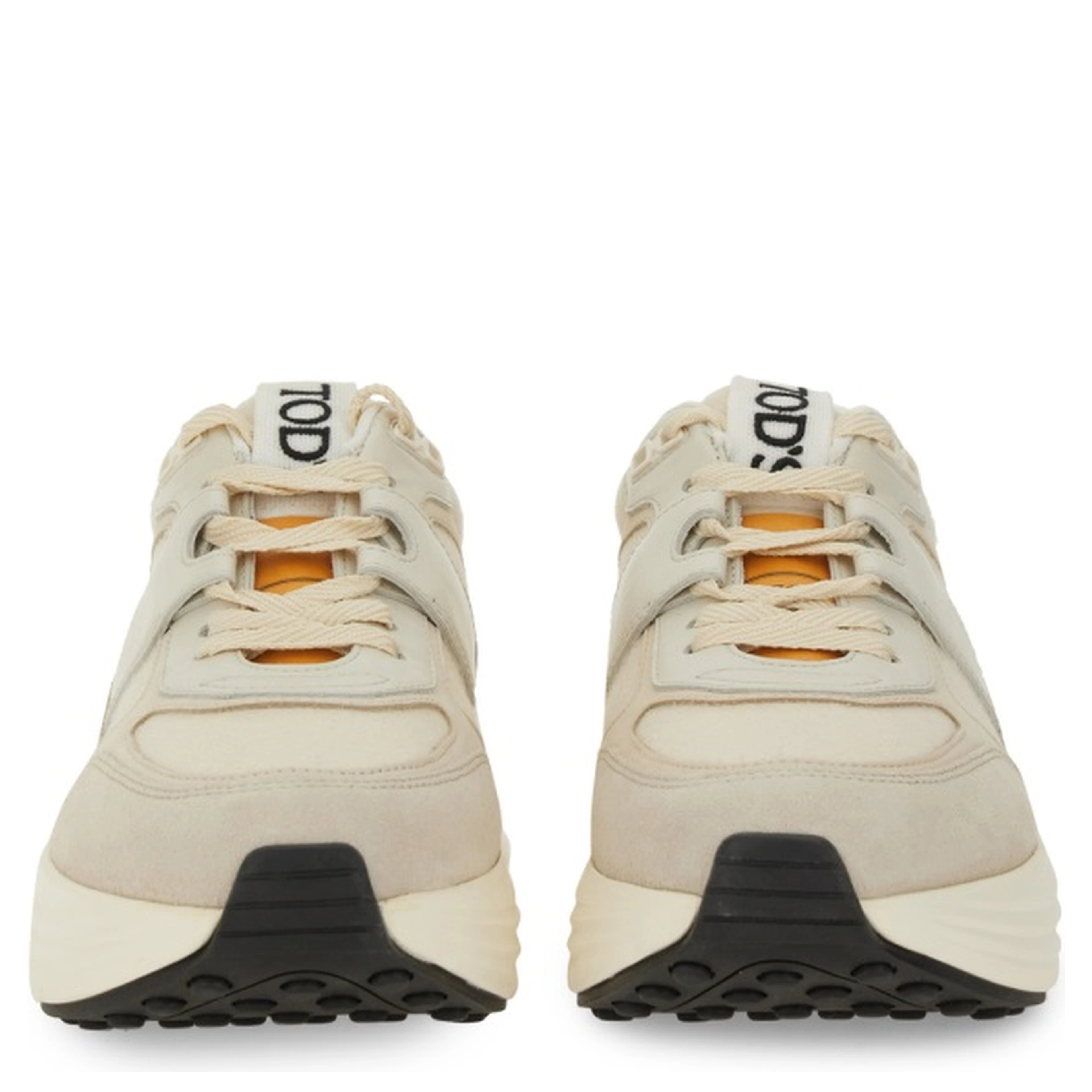 FABRIC AND SUEDE SNEAKER