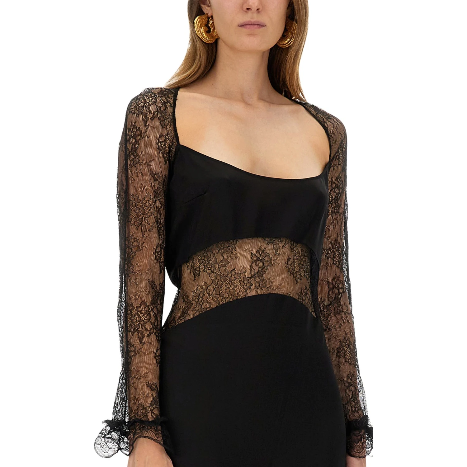 LONG LACE DRESS