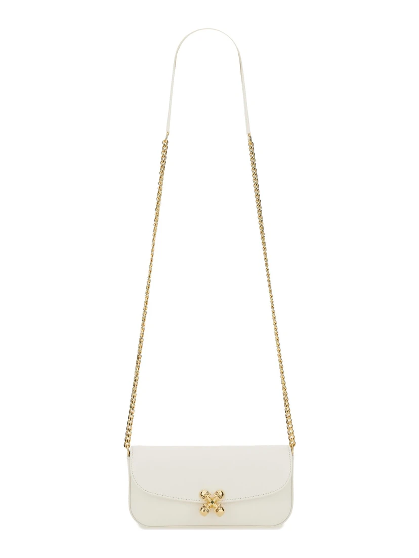 "SKULL FLOWER" BAG SMALL