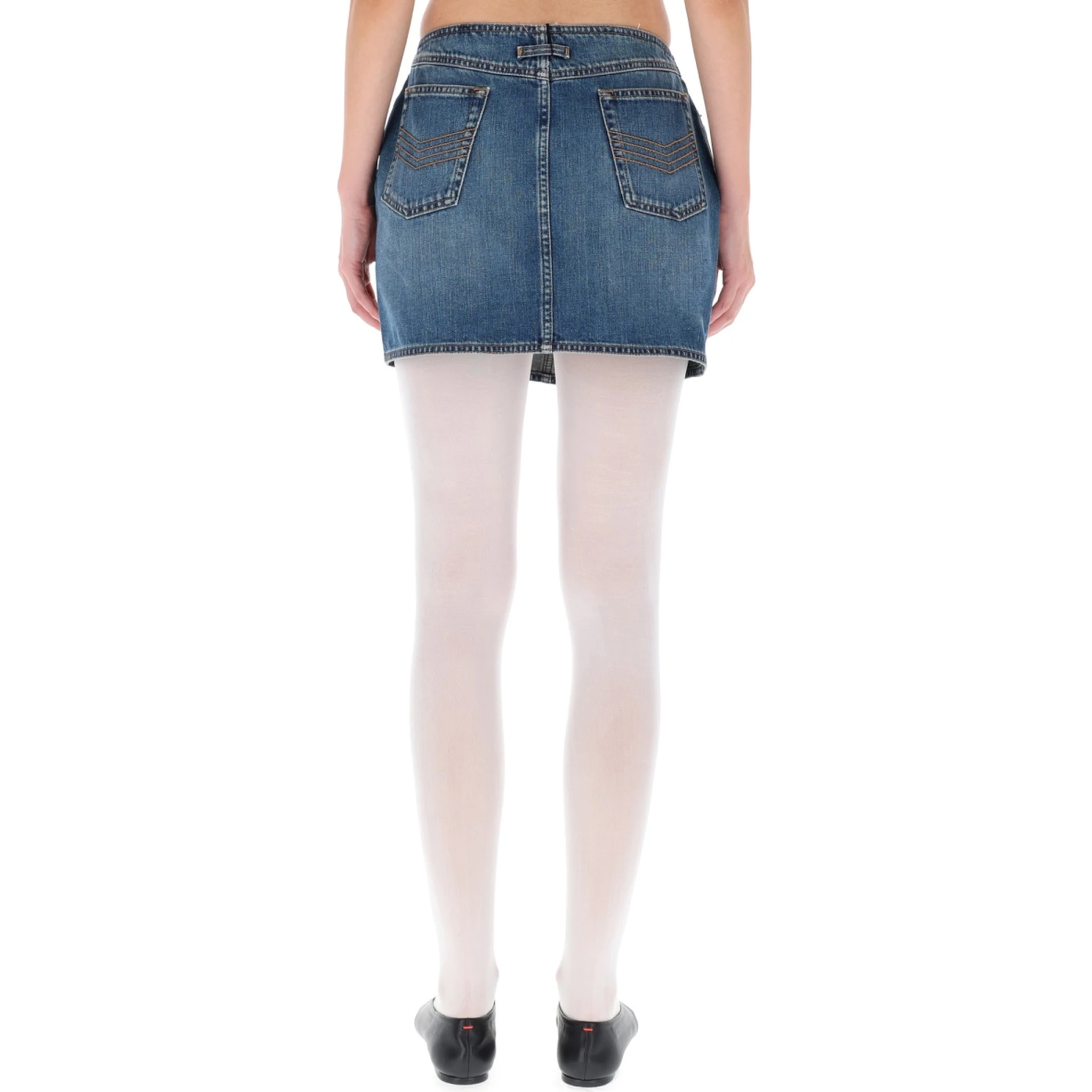 MINISKIRT WITH DOUBLE ZIPPER