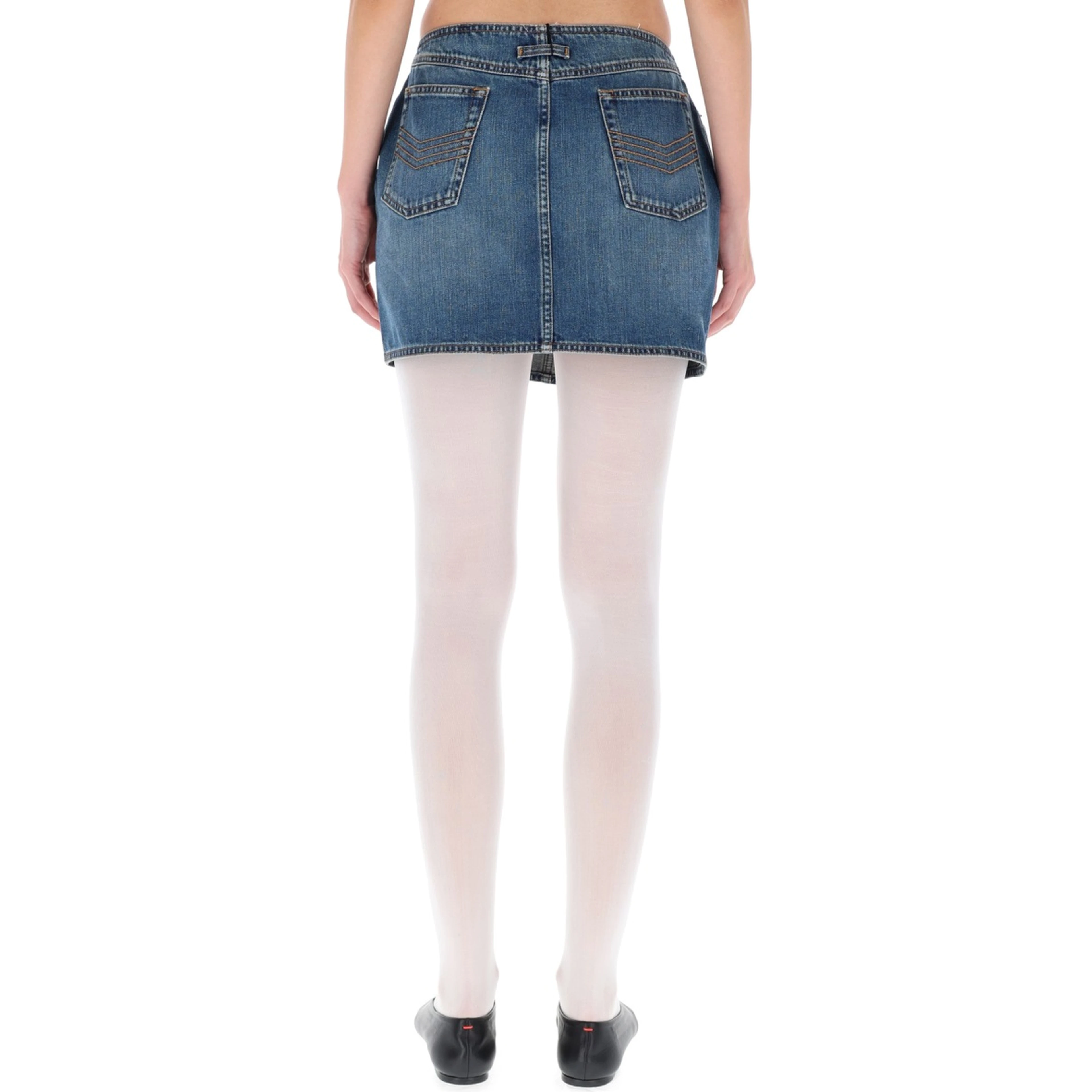 MINISKIRT WITH DOUBLE ZIPPER