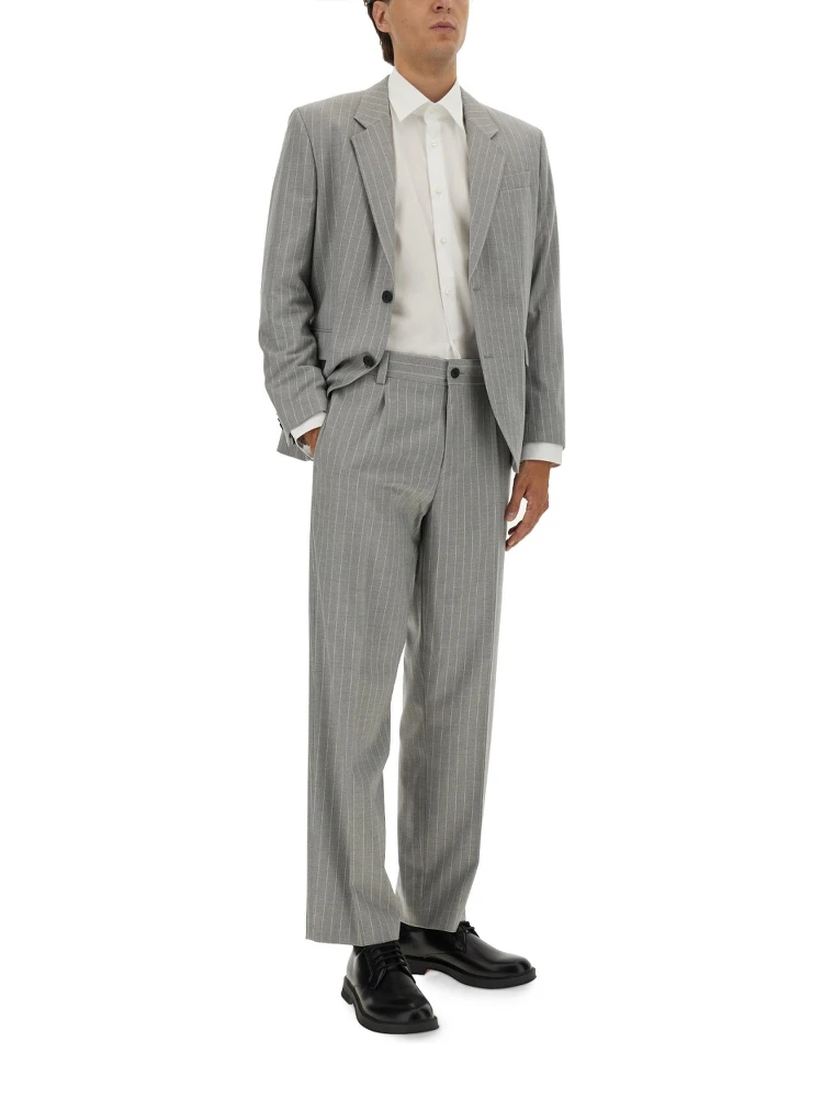 SLIM FIT SUIT WITH STRIPED PATTERN alternative