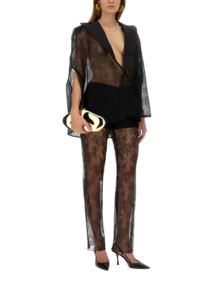 BLAZER-INSPIRED LACE CAPE alternative