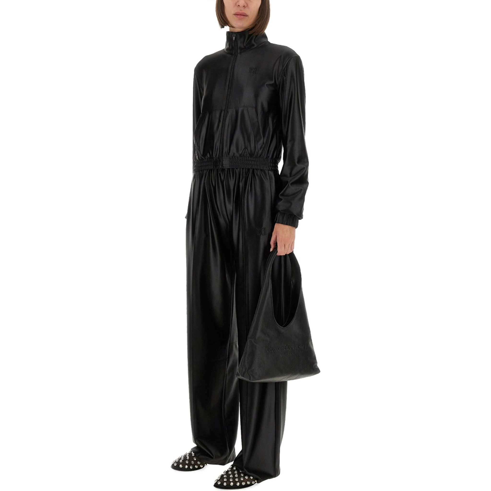 SATIN FAILLE SWEATSHIRT