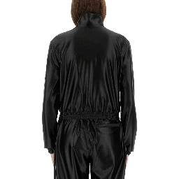 SATIN FAILLE SWEATSHIRT