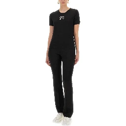 JERSEY T-SHIRT WITH DG LOGO EMBROIDERY
