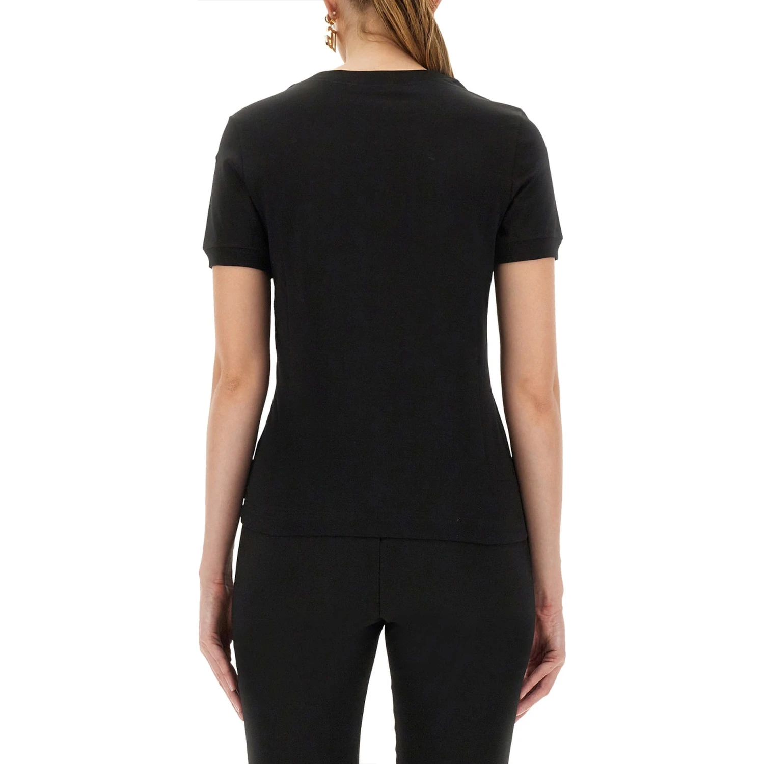 JERSEY T-SHIRT WITH DG LOGO EMBROIDERY