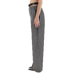 FLANNEL PANTS WITH BELT
