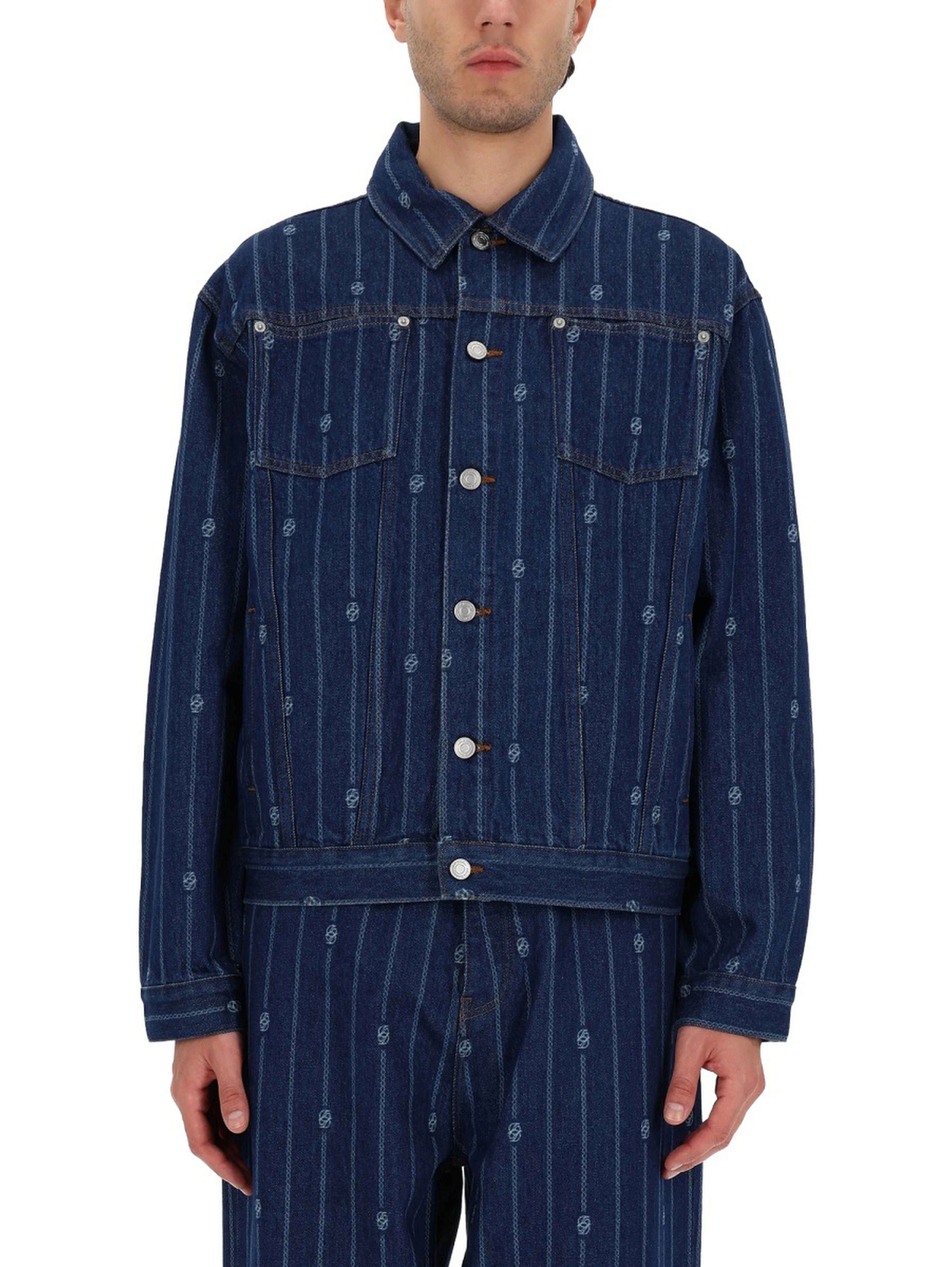"DENIM MONOGRAMME" JACKET