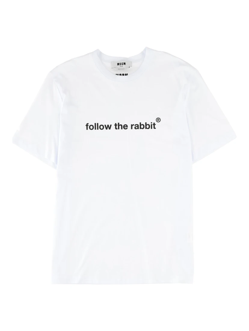 "FOLLOW THE RABBIT" T-SHIRT