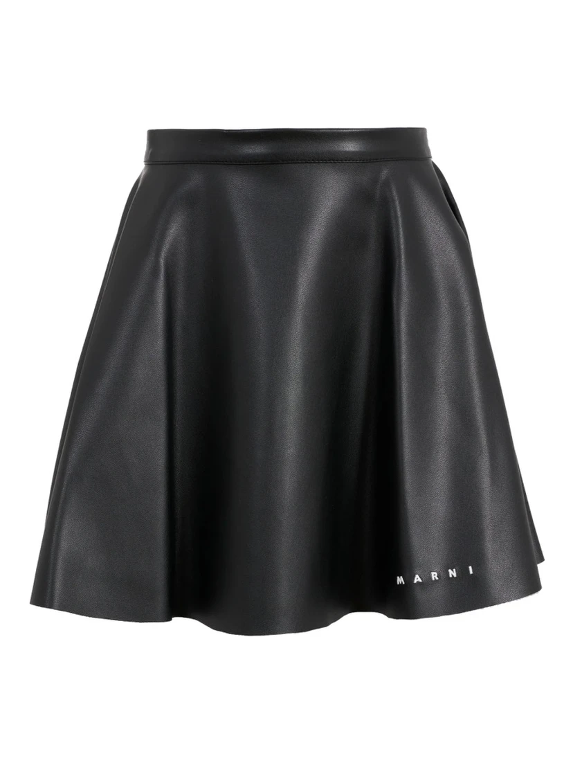 ZIPPERED SKIRT