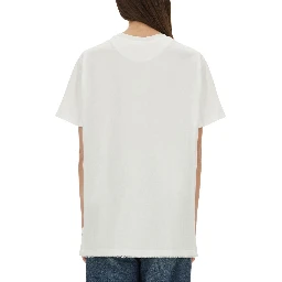 T-SHIRT WITH LACE INSERT