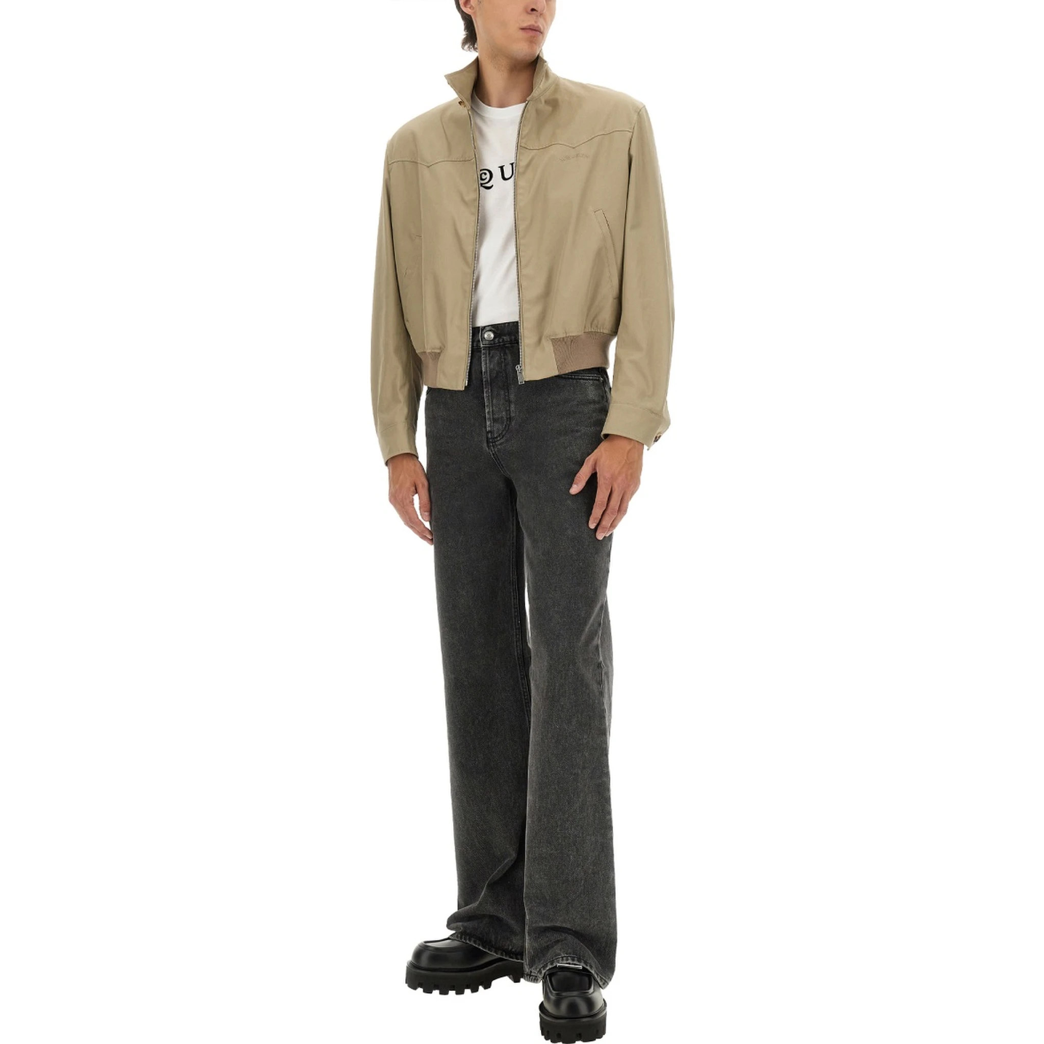 HARRINGTON CROPPED JACKET